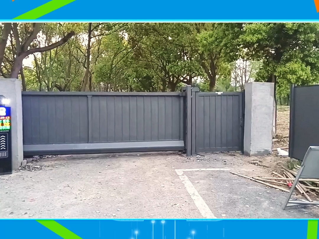 户外电动大门到底多少钱,怎么买才会不踩坑呢,有哪几种款式呢.