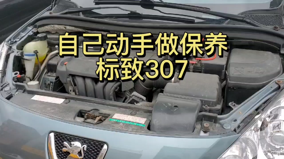 原来自己也可以动手做保养,半个小时省下几百块!307更换空调滤芯,空气滤芯哔哩哔哩bilibili