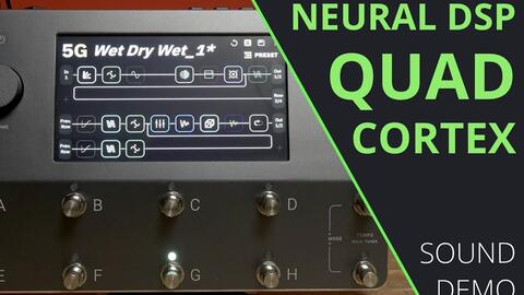 Neural Dsp 综合效果器Quad Cortex 音色演示测评capture音色粗对比-哔 