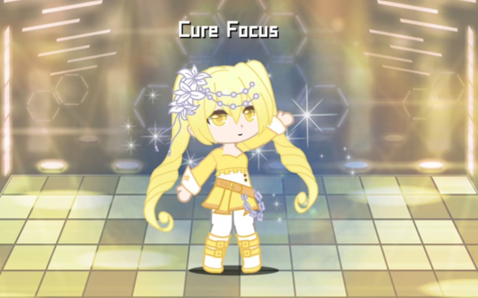 [图]《现实守护者！光之美少女》折辉向明（Cure Focus/聚焦天使）变身