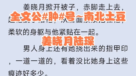 [图]「姜晓月陆琛」《姜晓月陆琛》经典言情小说推荐