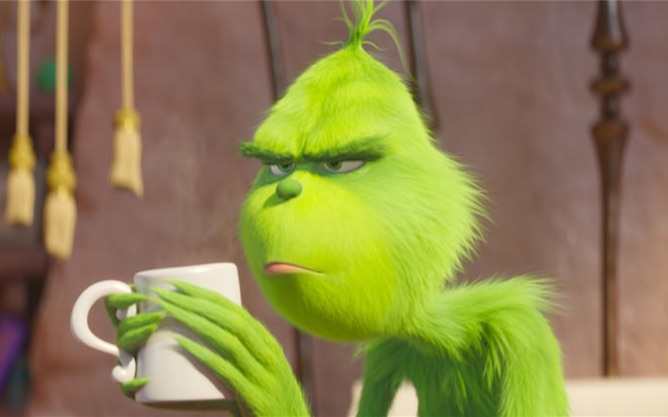 "小黄人"幕后团队推出全新动画喜剧《绿毛怪格林奇》高清中文预告片