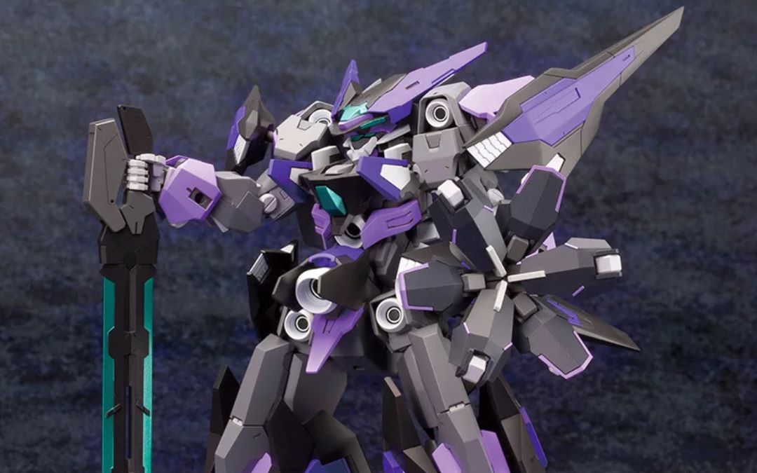 【表面模型】开箱测评 寿屋 圣战机甲frams arms 闪燕 宫泽限定配色版