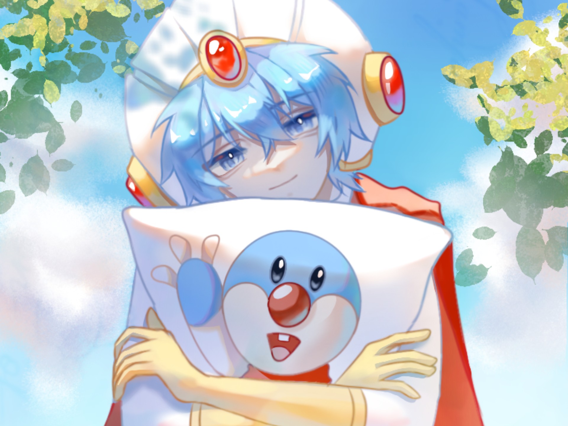 我们见面吧 摩尔庄园双乐 其实封面也是up画的😎