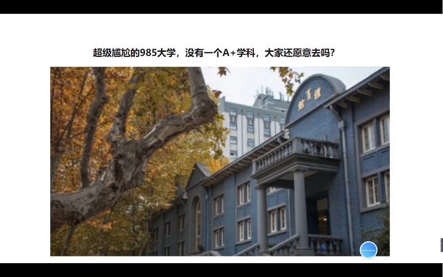 南开大学,非常“尴尬”的一所985大学,没有一个A+学科哔哩哔哩bilibili