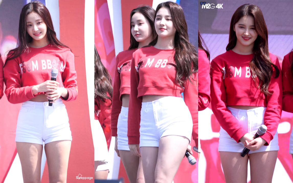 180407 momoland yeonwoo妍雨&nancy竖屏饭拍合集(12p)