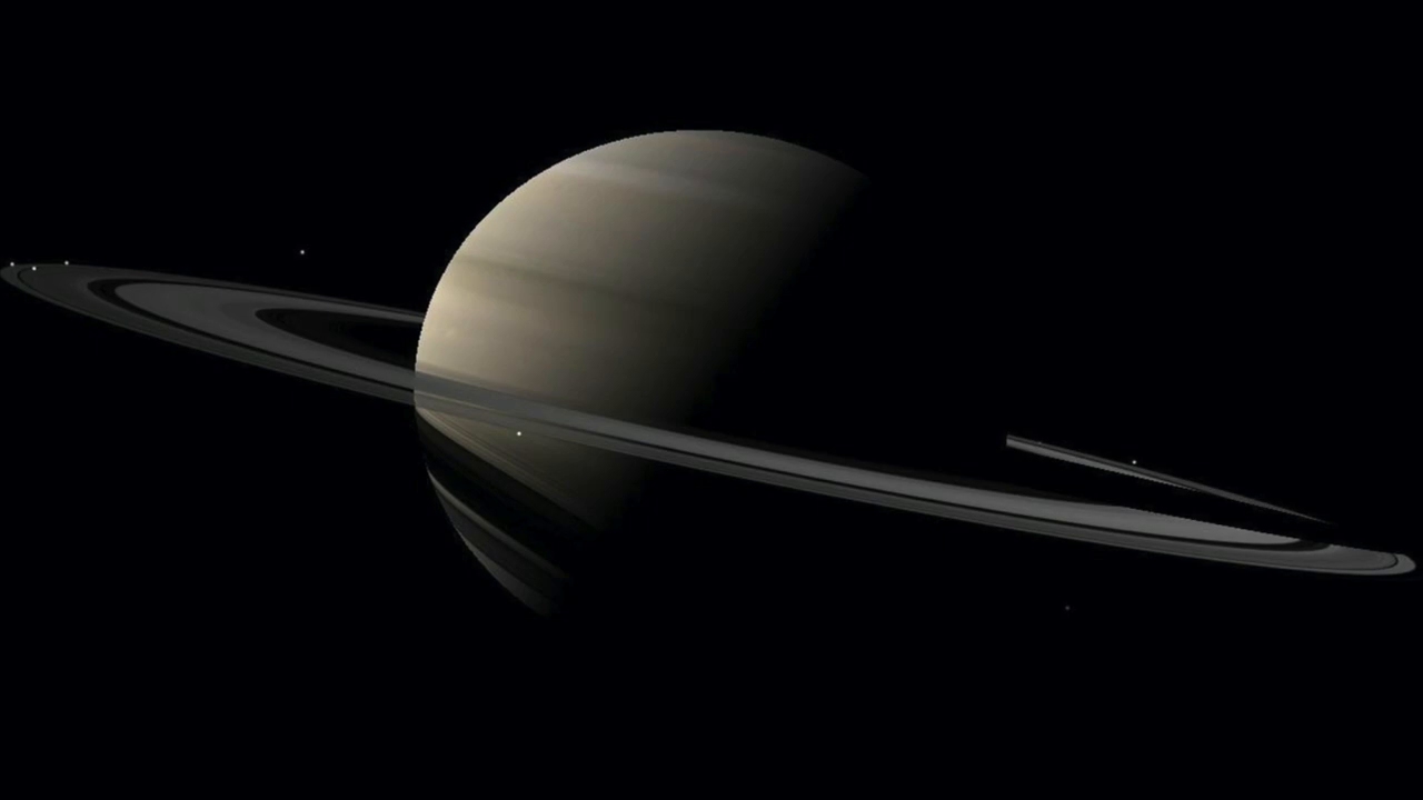 百看不厌非常壮观的土星美图光环更美