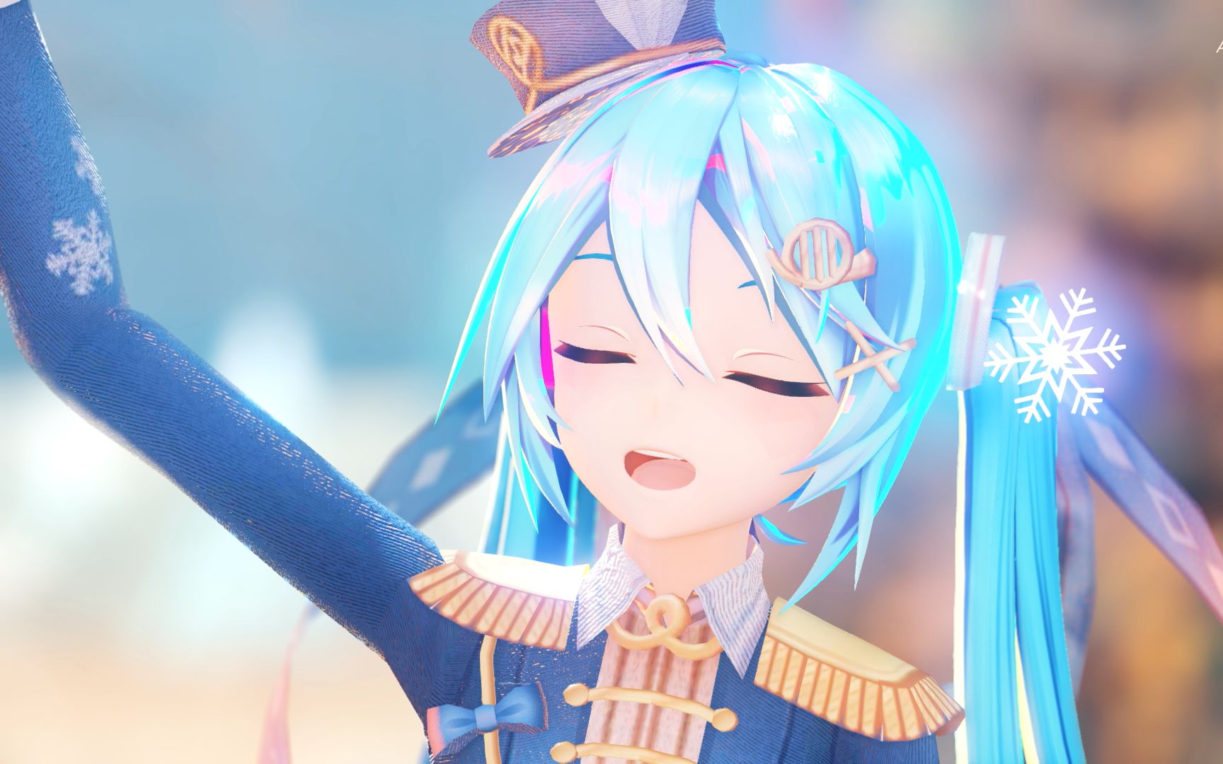 [图]【V+MMD】圣诞魔法来袭！- ᎷᎬᏒᏒᎽ ᏨᎻᏒᎨᏕᎿᎷᎯᏕ - 星夜之雪 -