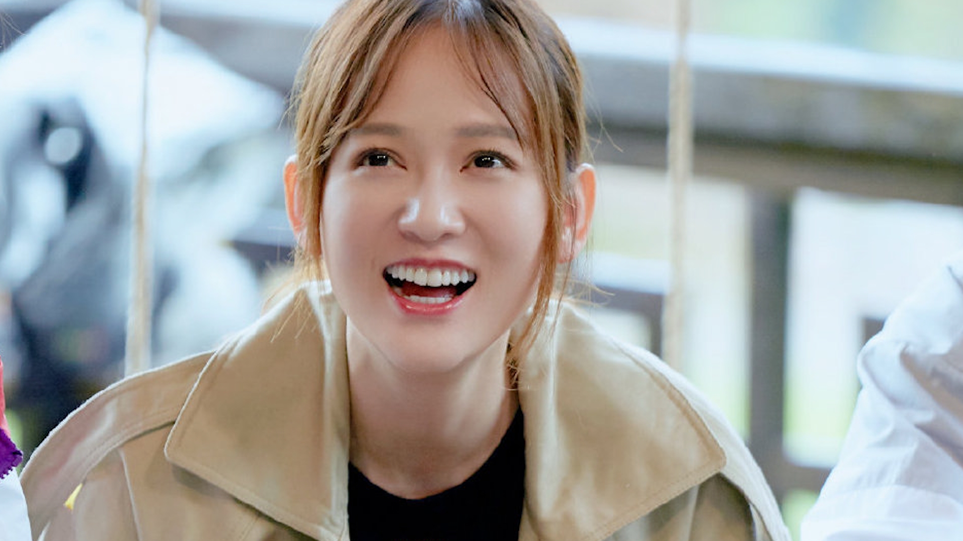 《向往3》陈乔恩做客蘑菇屋,未开滤镜露出真实颜值,胖到认不出