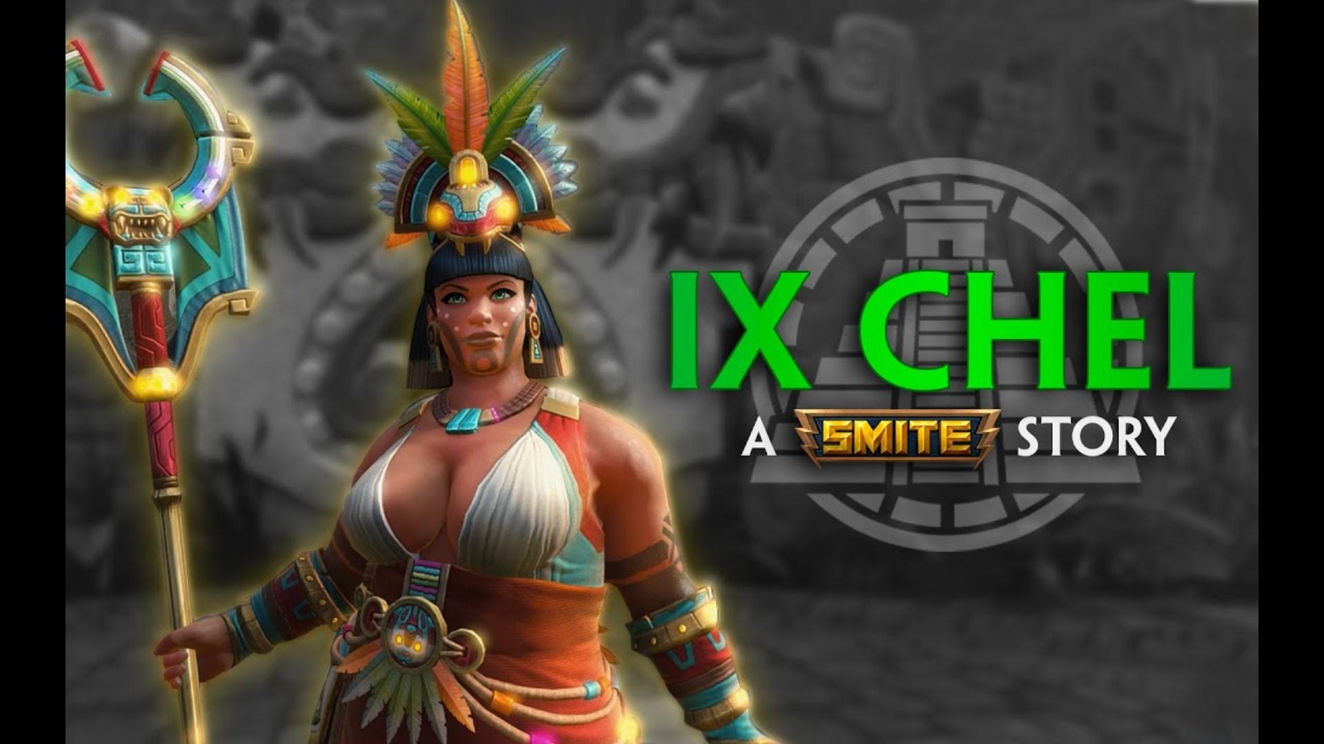 【神之浩劫 smite】玛雅新法师彩虹女神-伊希切尔 传说故事