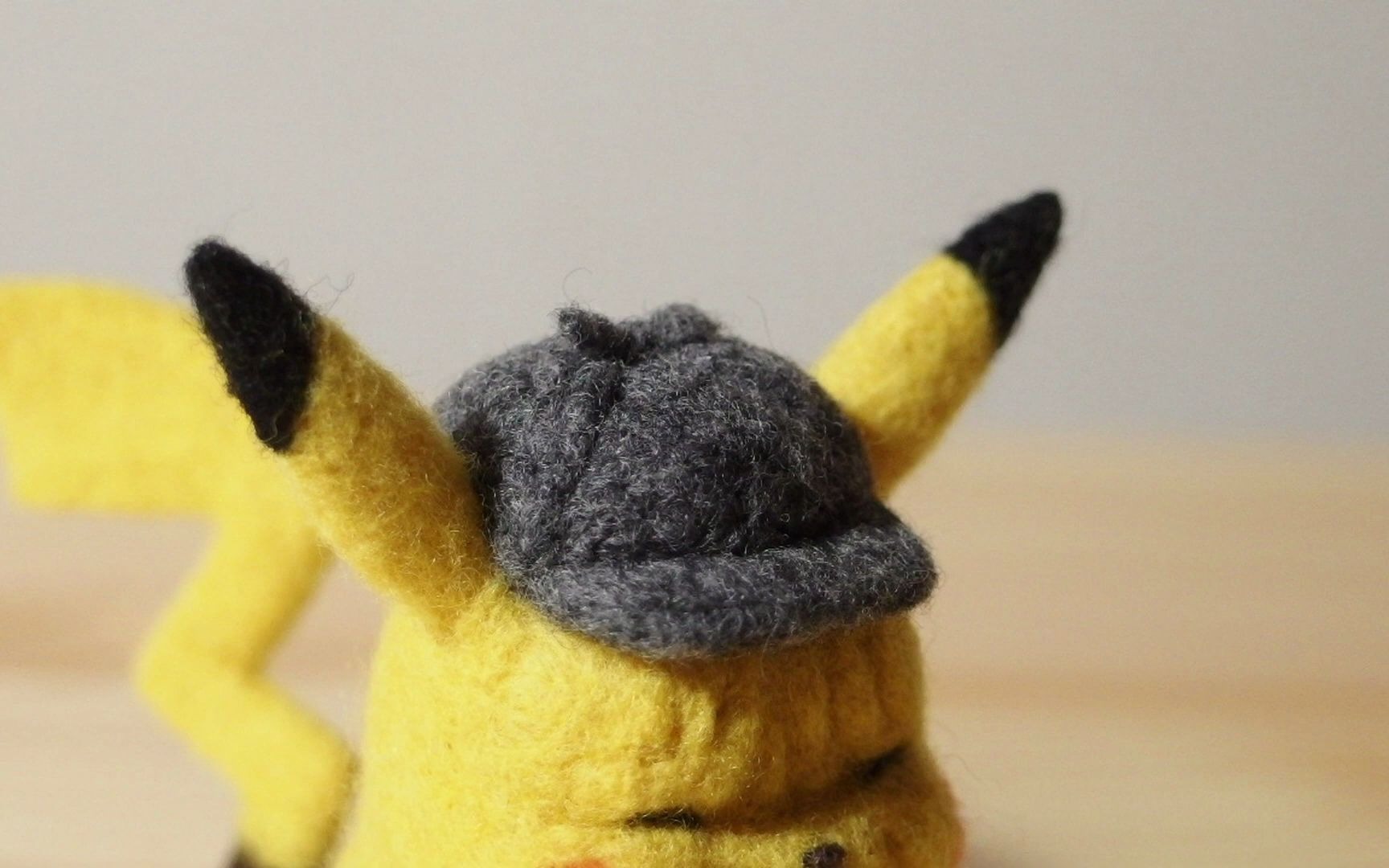 宠物小精灵 皮卡丘 羊毛毡_哔哩哔哩_bilibili