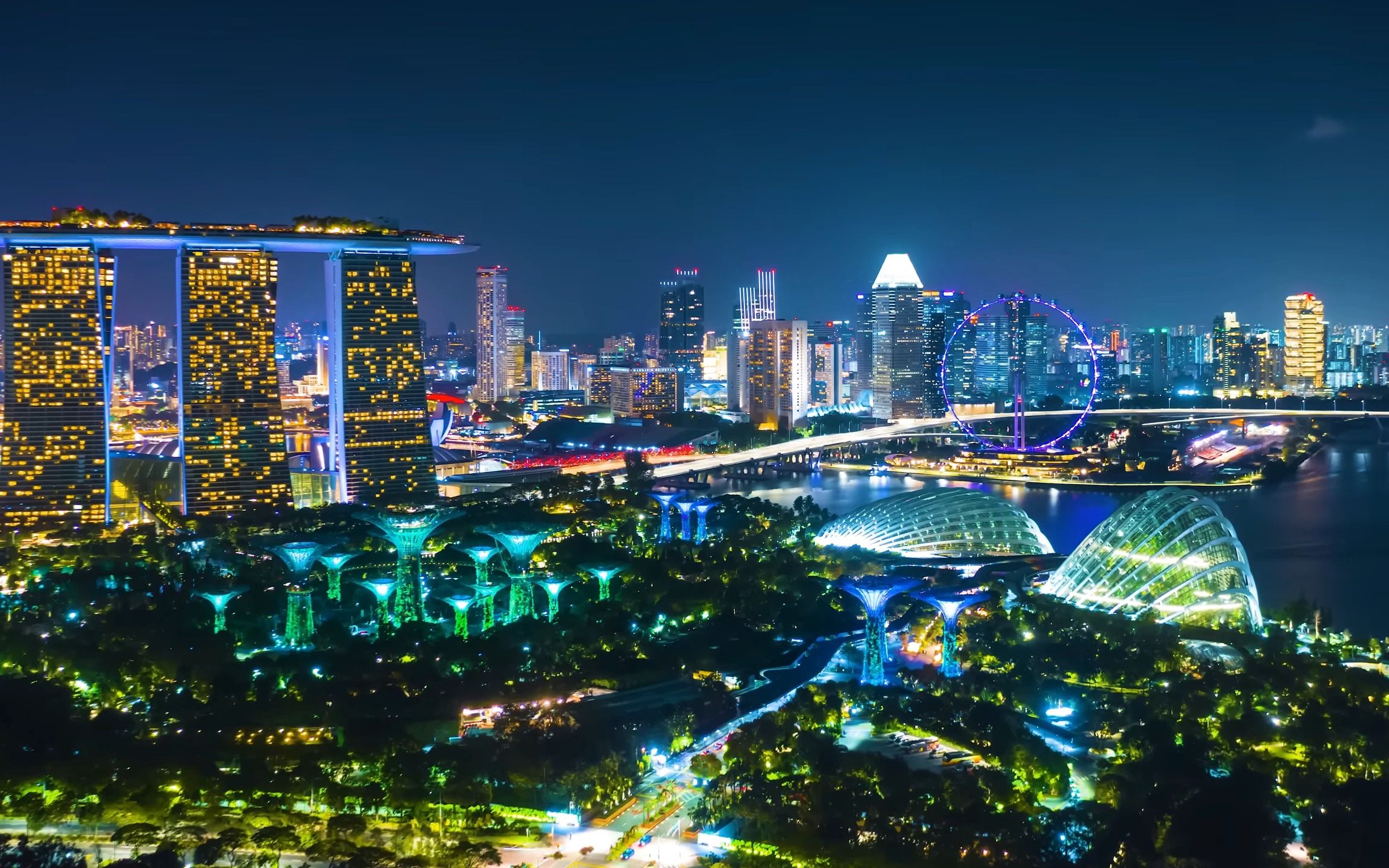 新加坡风光:一座多元文化的花园城市