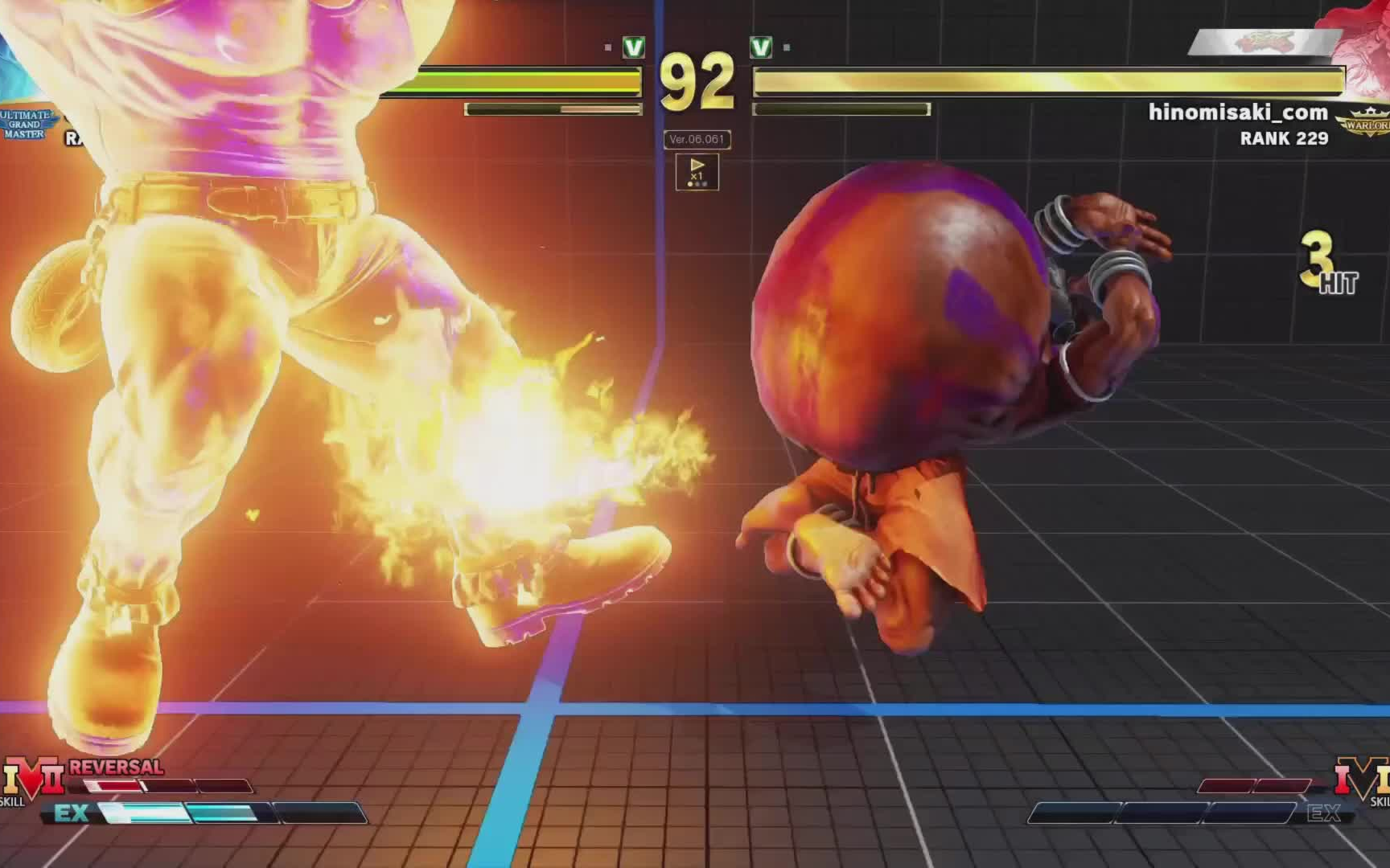 【街霸5】板桥 (阿比盖) vs 饼爷 (长手)