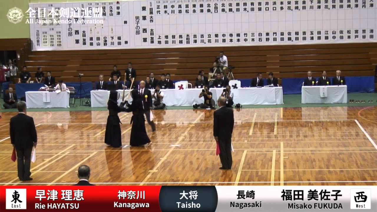 R.HAYATSU M1 M.FUKUDA  61th All Japan TOZAITAIKO KENDO TAKAI  WOMEN 05哔哩哔哩bilibili