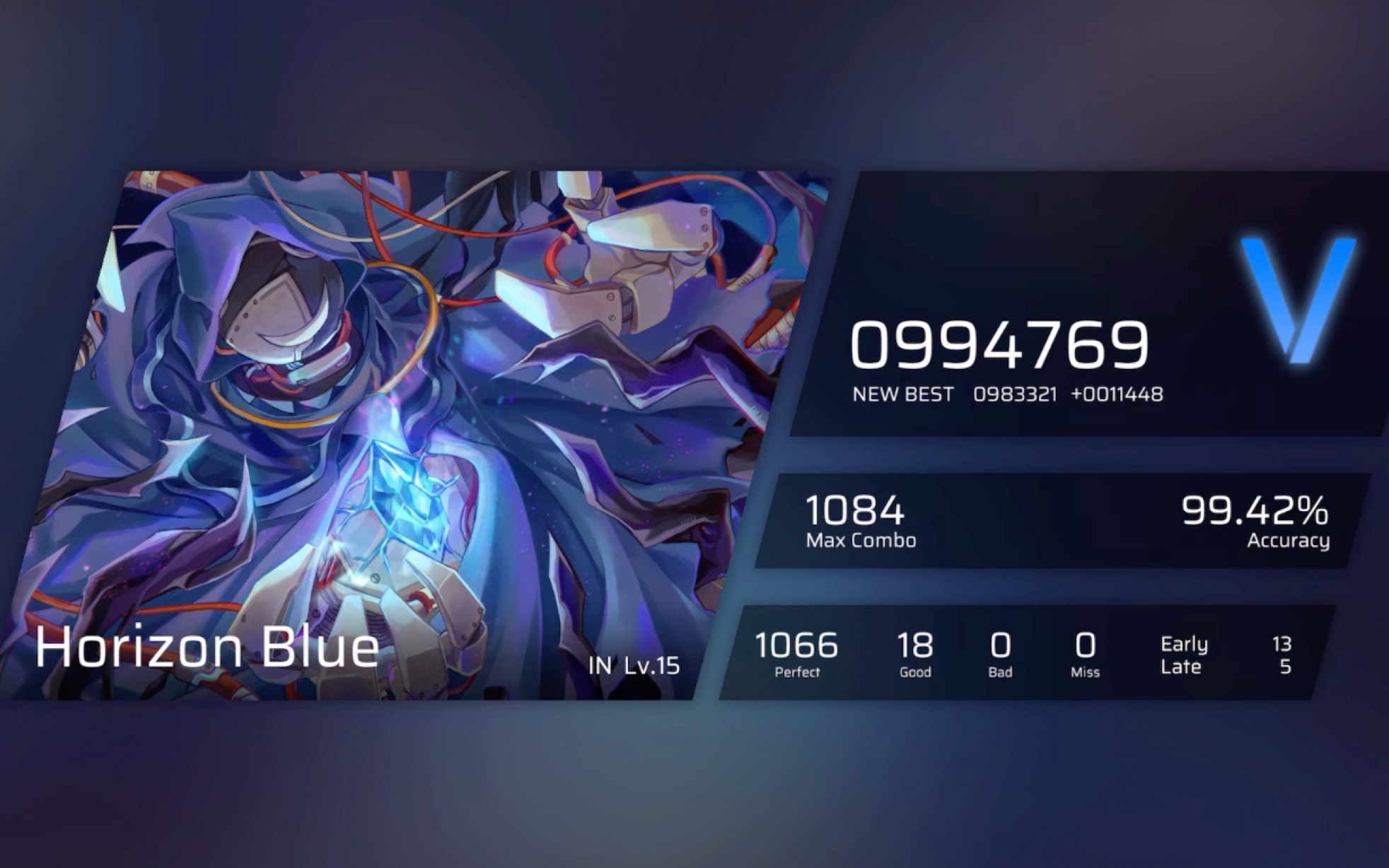 【in最难脑裂】in.15 幽蓝边界 horizon blue full combo!