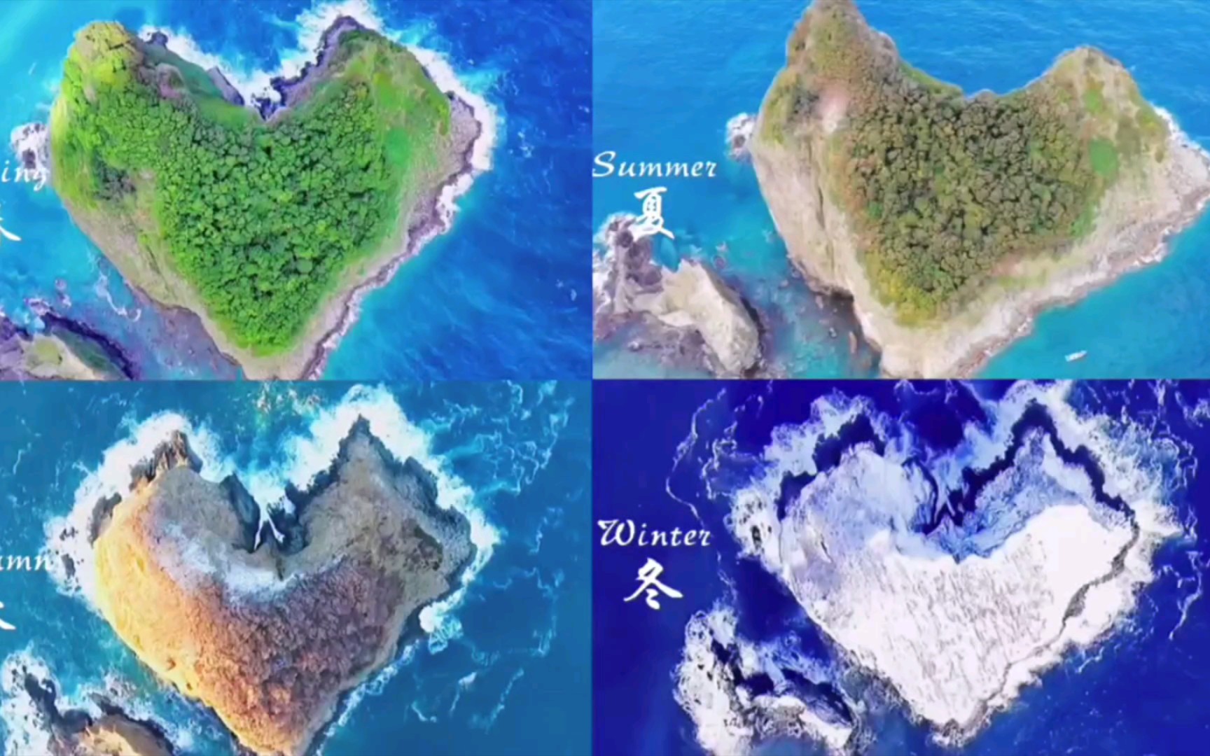 爱心岛图片 地图图片