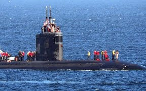 【美国海军】洛杉矶级攻击核潜艇“帕萨迪纳”号(SSN752)横须贺入港(2018)哔哩哔哩bilibili