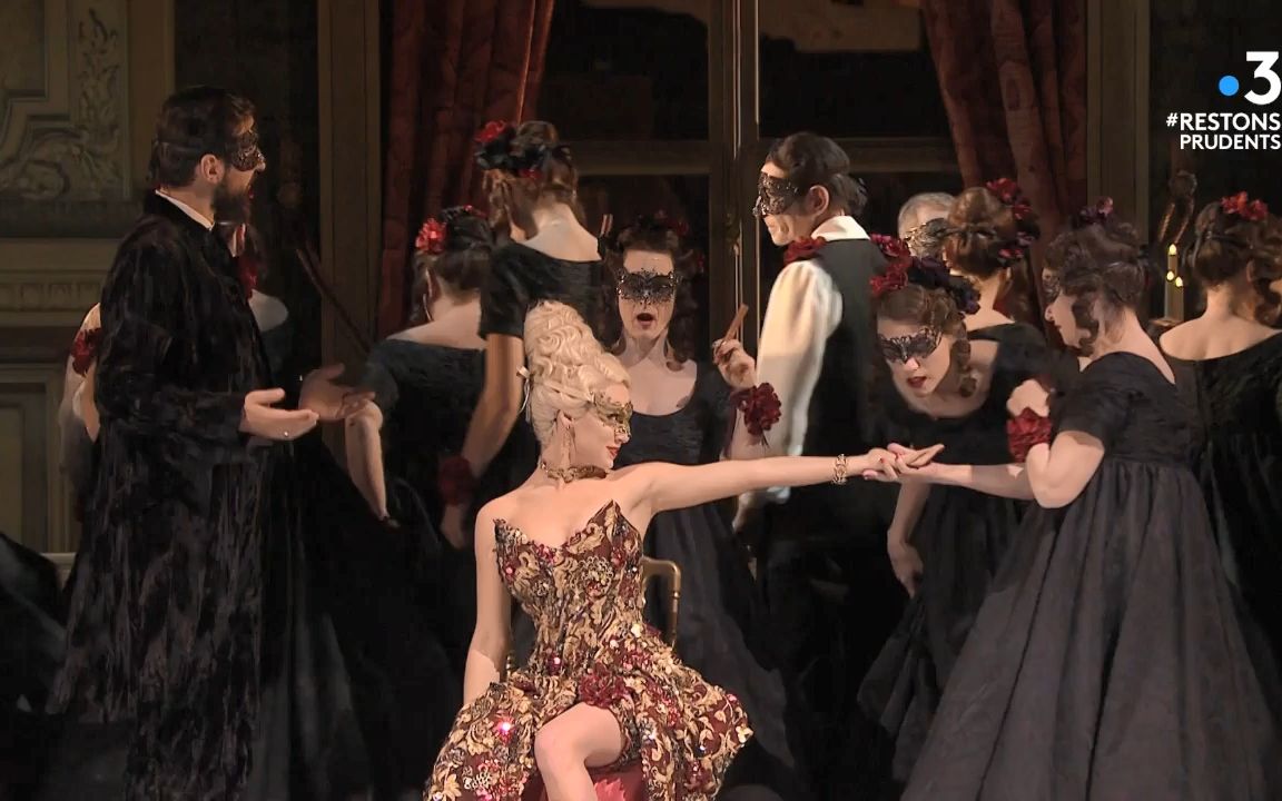 威尔第歌剧《茶花女》la traviata 法国图卢兹市政厅剧院版(2018)