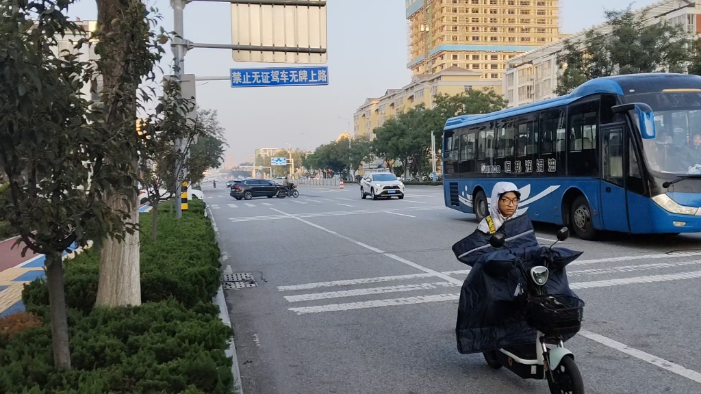 烟台公交舒驰客车,恒邦润滑油班车.