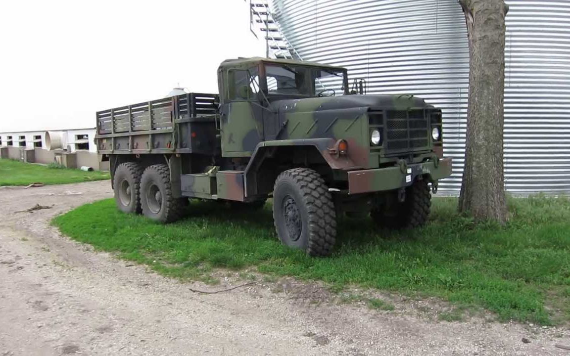 美式肌肉卡车——m923a2军用卡车