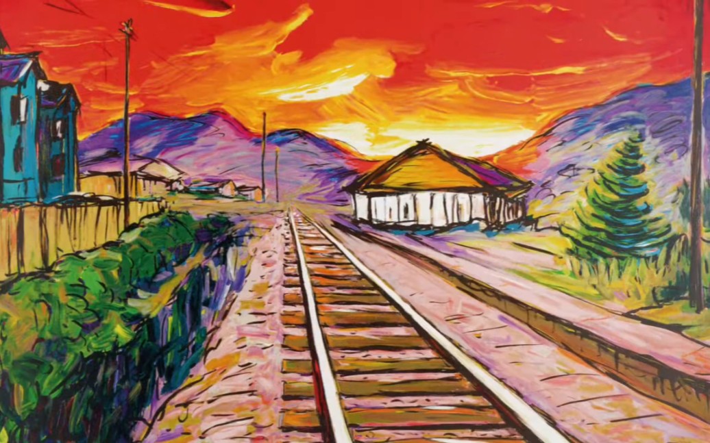 鲍勃·迪伦的绘画艺术bob dylan paintings