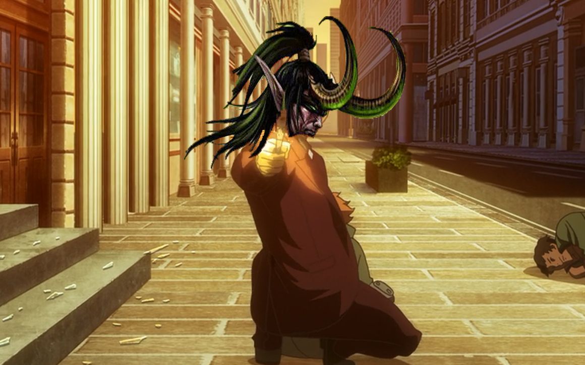 在魔兽争霸3中死亡的奥尔加