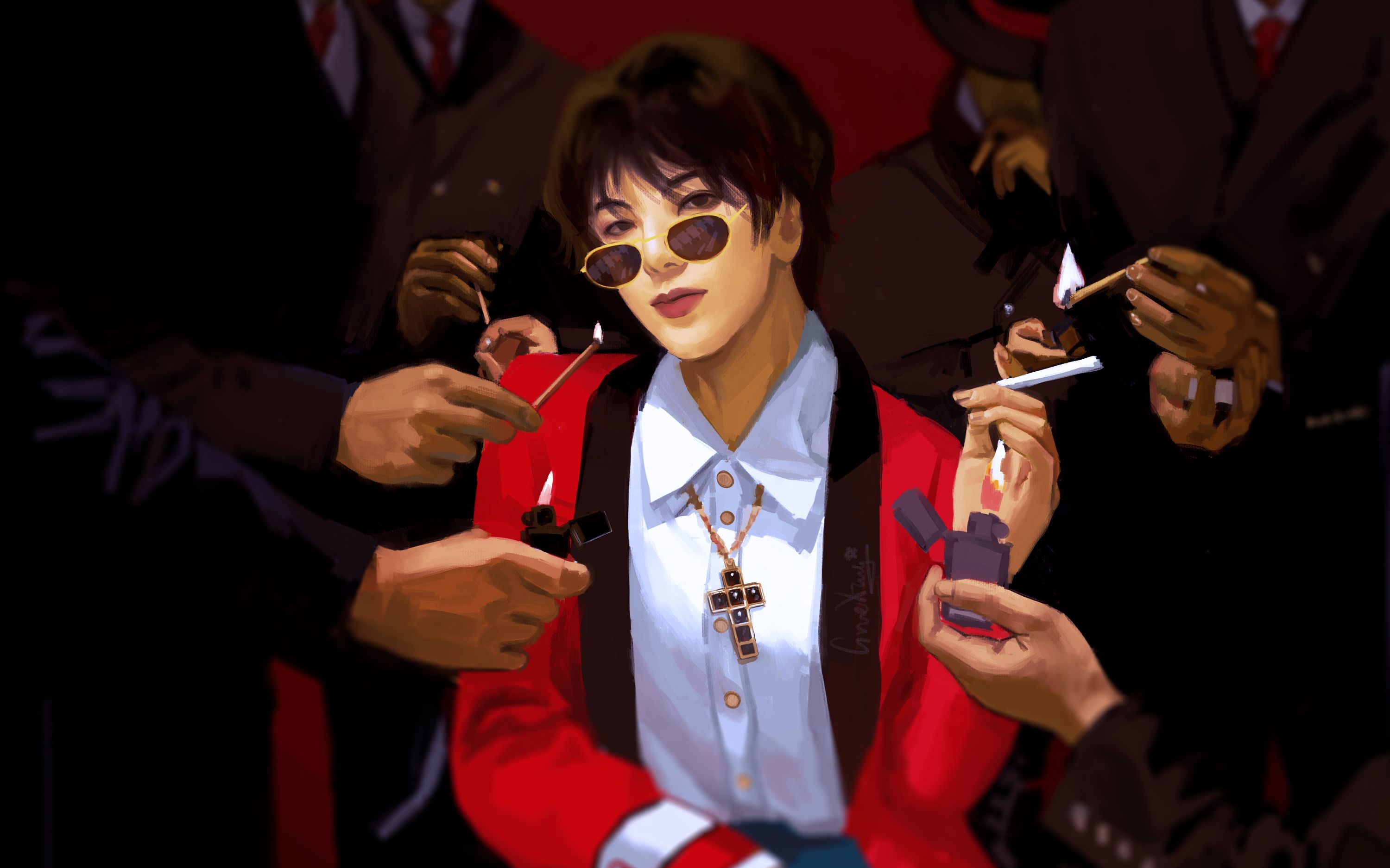 【板绘厚涂【华晨宇】西西里的飒哥
