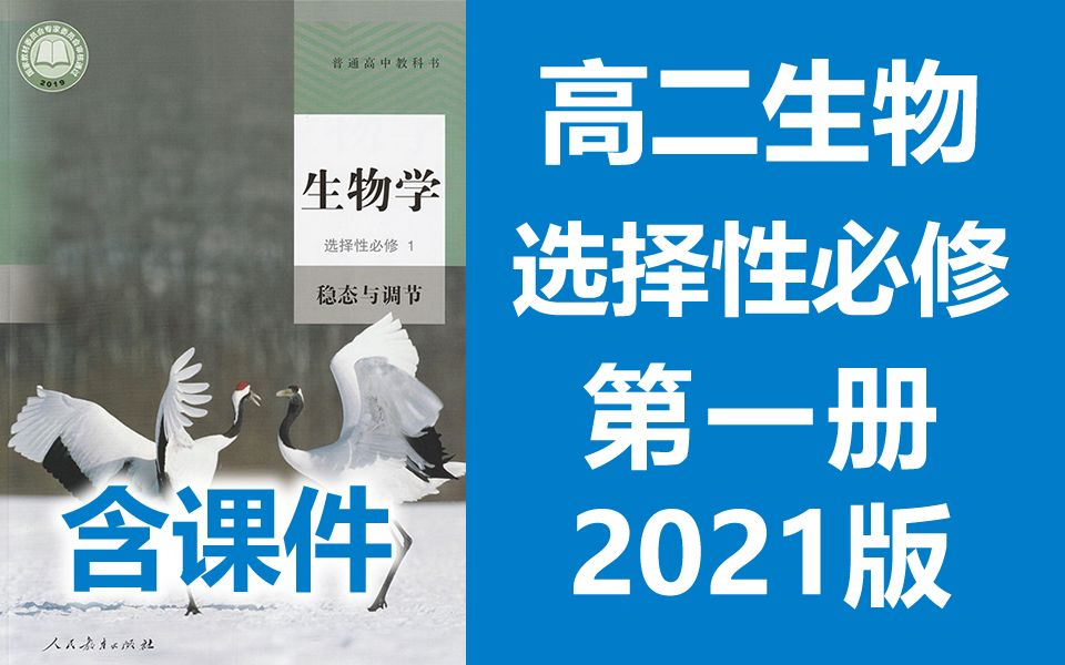 [图]高二生物 选择性必修一 稳态与调节 2021新人教版 部编版统编版高中生物必选一生物2019新教材新课标高二生物上册生物学（教资考试）