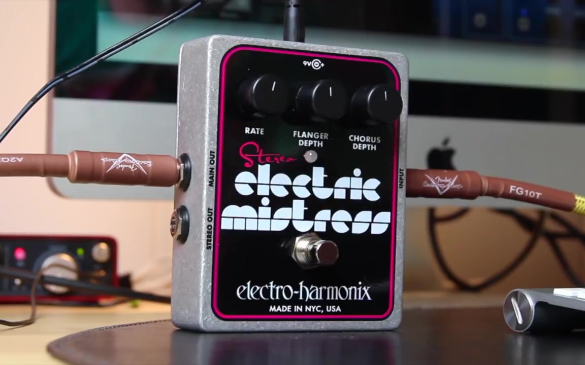 ehx stereo electric mistress 立体声 镶边滤波效果器(美产)