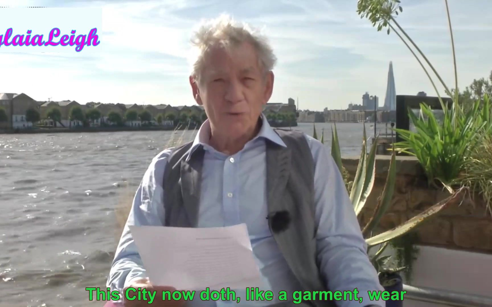 Composed upon Westminster BridgeRead by Sir Ian McKellen甘道夫读《西敏寺桥有感》【英字】哔哩哔哩bilibili