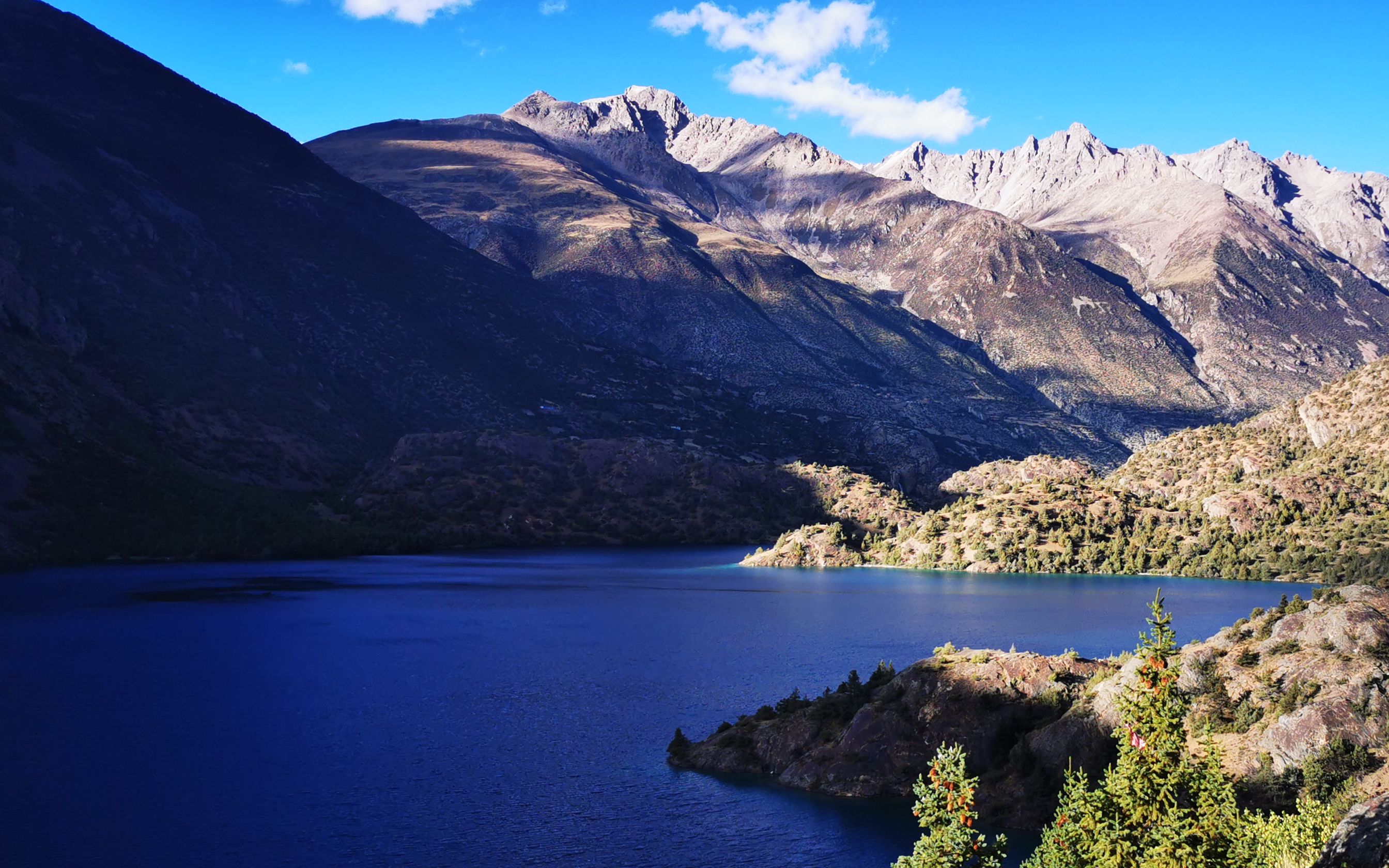 航拍藏东边坝---三色湖_哔哩哔哩 (゜-゜)つロ 干杯~-bilibili