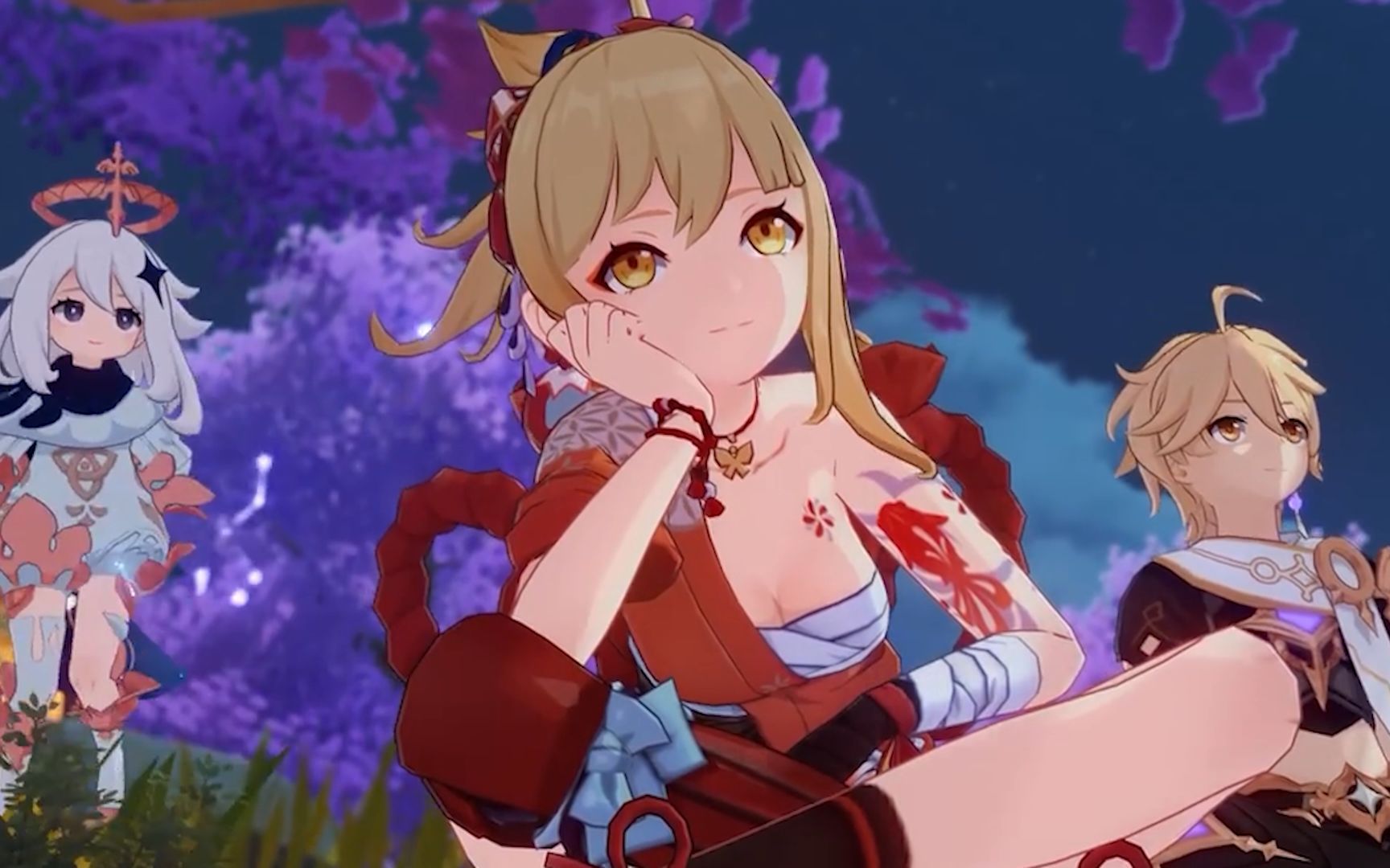 原神稻妻cg混剪妈妈的话