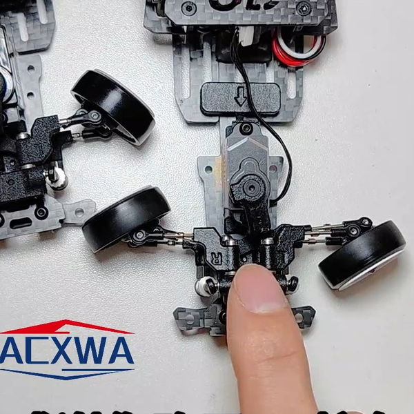 CD蚊车】起伏转向展示。ACXWA 后驱蚊车漂移蚊车RC漂移车樱花D5 yokomo