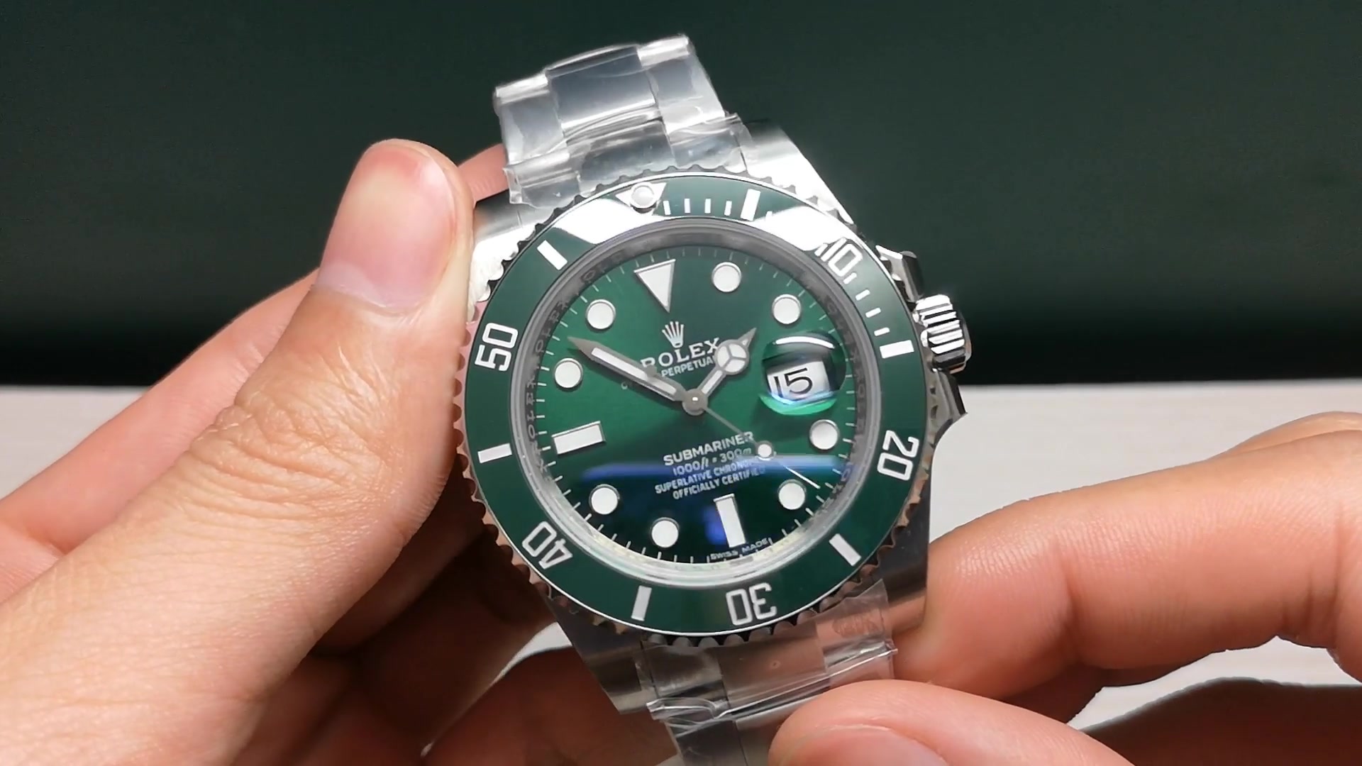 劳力士绿水鬼 劳力士116610潜航者 劳力士黑水鬼