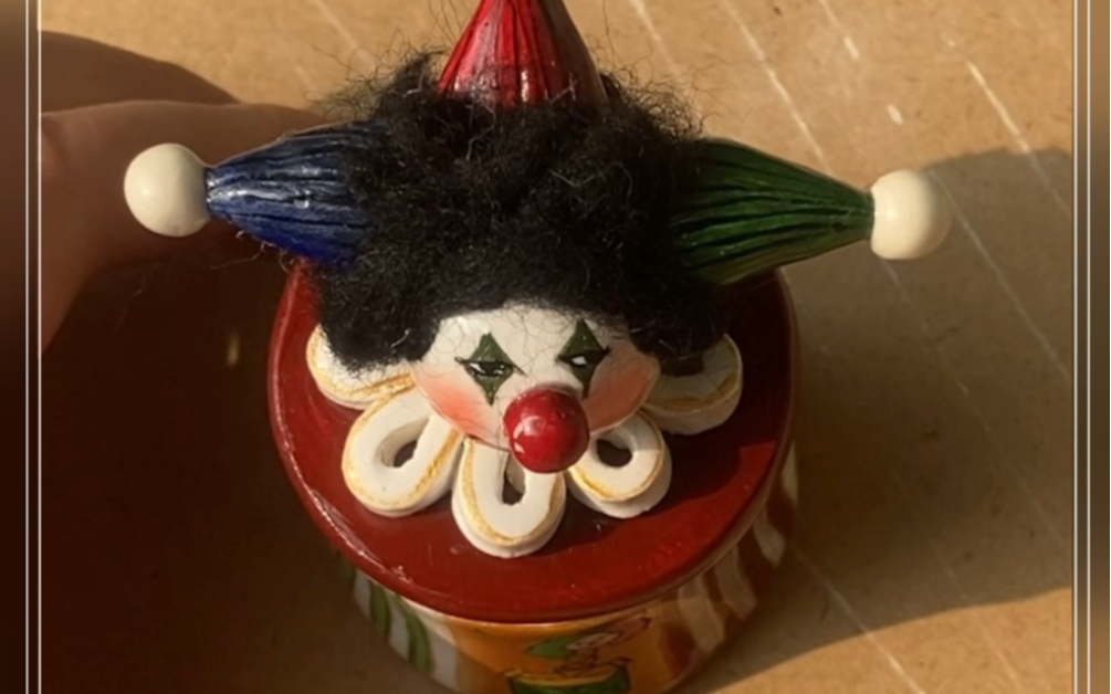 分享一个石塑黏土作品