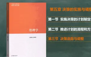 下载视频: 第5章 决策的实施与调整-第3节 决策追踪与调整