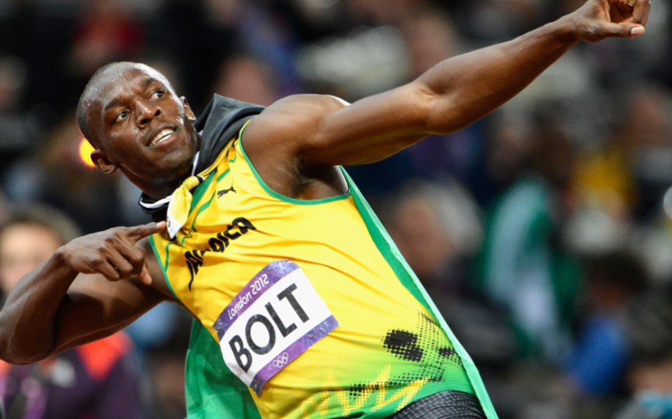 弯道进直到,进入博尔特区域,游戏结束!