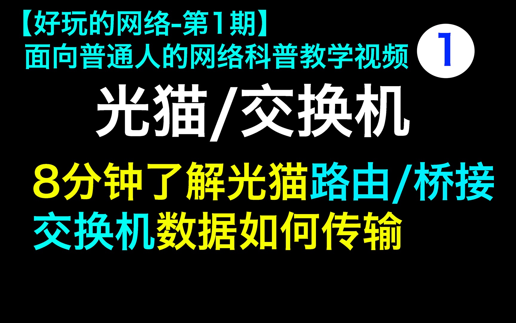 【好玩的网络第1期】家庭中常用的网络设备(上)全屋覆盖,光猫,路由器,交换机需要配几个?从认识的网络设备开始!哔哩哔哩bilibili