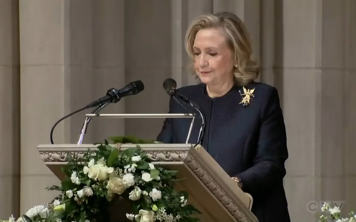 英字|希拉里在前国务卿Madeleine Albright葬礼上的悼词2022.4.28哔哩哔哩bilibili