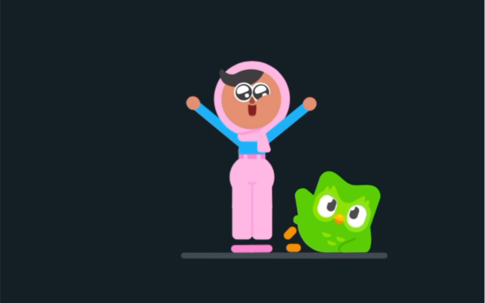 多邻国德语学习打卡 aber auf franz02sisch