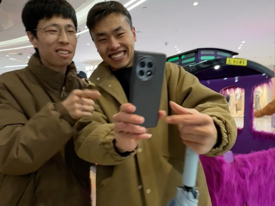 网红马牛逼,遇见粉丝