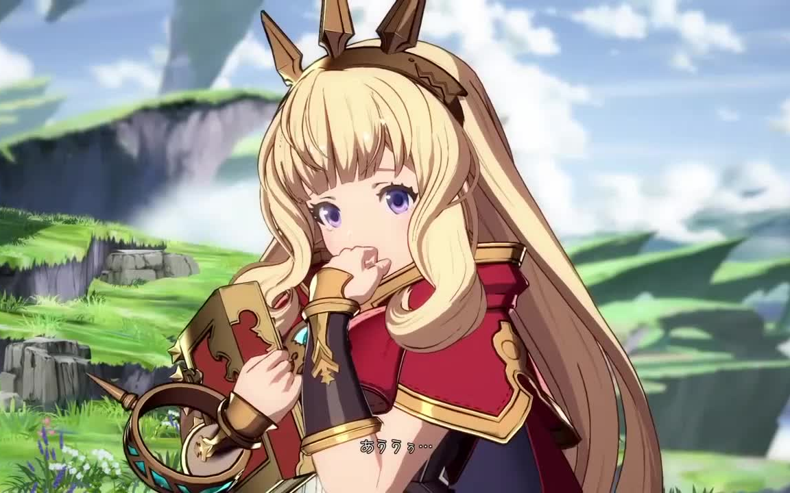 【碧蓝幻想versus】gbvs 卡莉奥斯特萝 老男人 基础连段01 combo