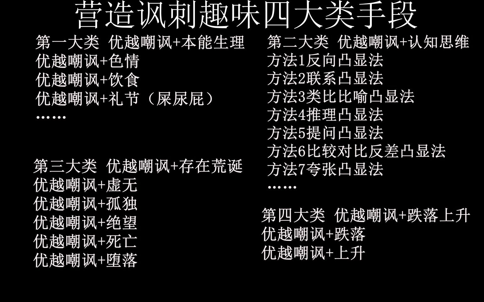 讽刺是什么及讽刺为何是一种趣味及如何营造讽刺趣味哔哩哔哩bilibili