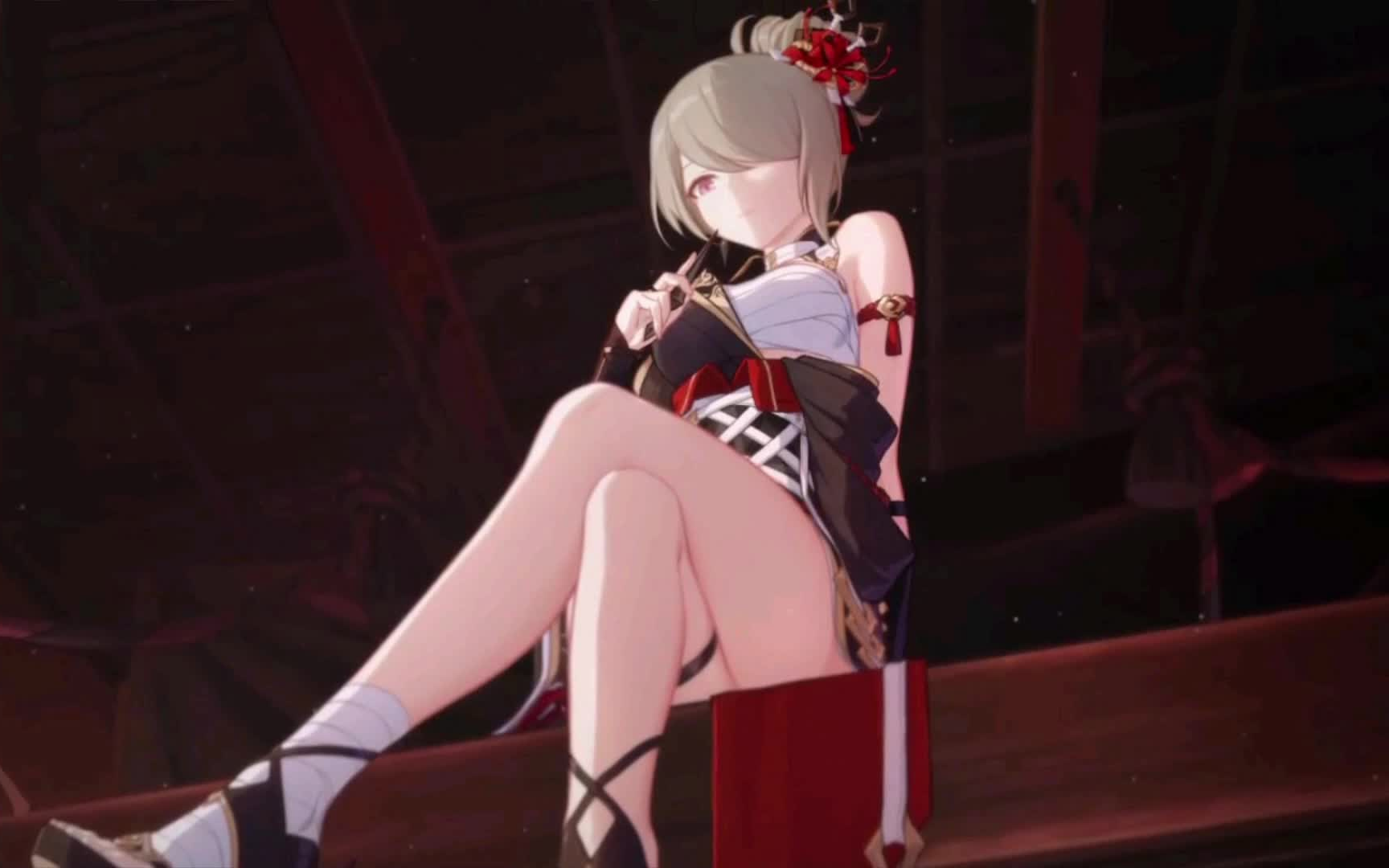 媚骨天成绯夜花——【崩坏三】丽塔新服装绯夜花试玩