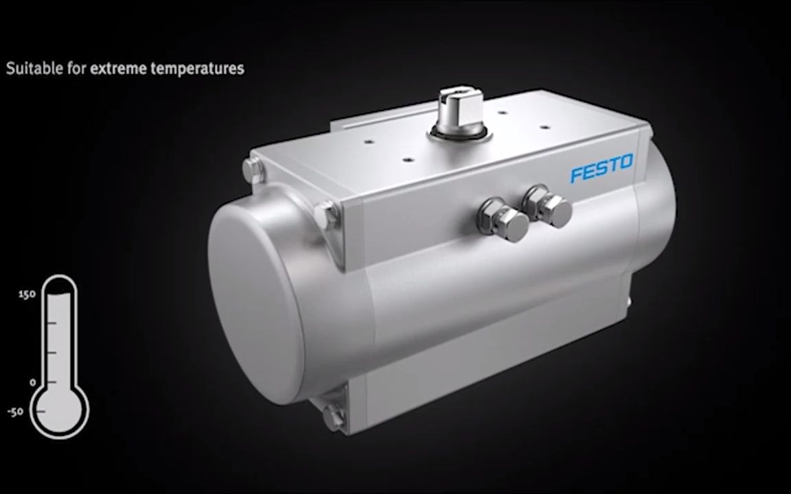 耐腐蚀耐高温角行程气缸