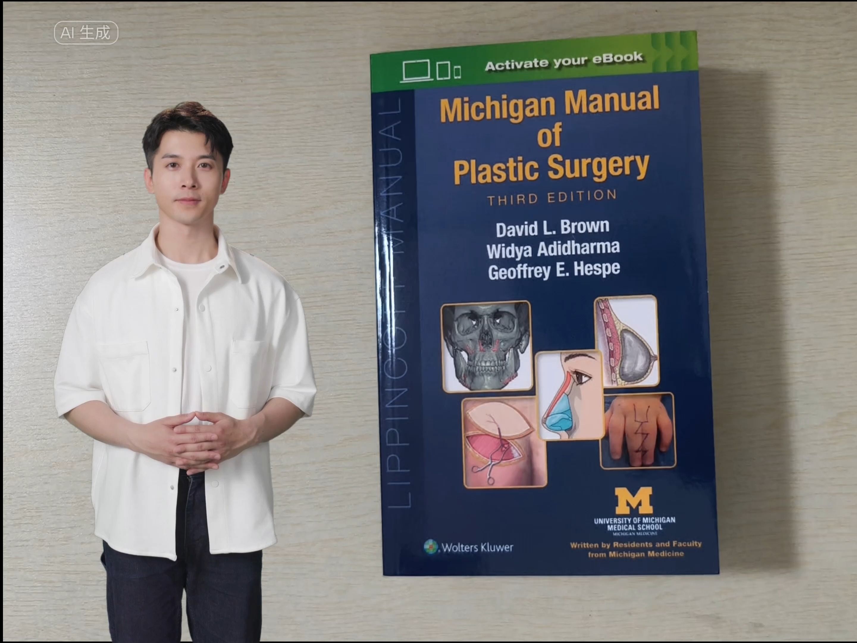 密歇根整形外科手册第三版 michigan manual of plastic surgery 3