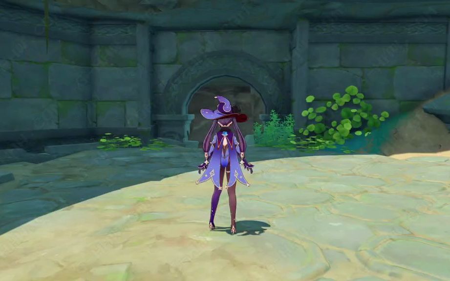 原神莫娜原版皮肤 元素q技能 命运 在此显现