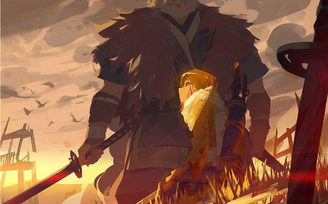 【只狼】吃下这一技巨型忍者落杀吧 作为离别礼物 义父_哔哩哔哩 (゜