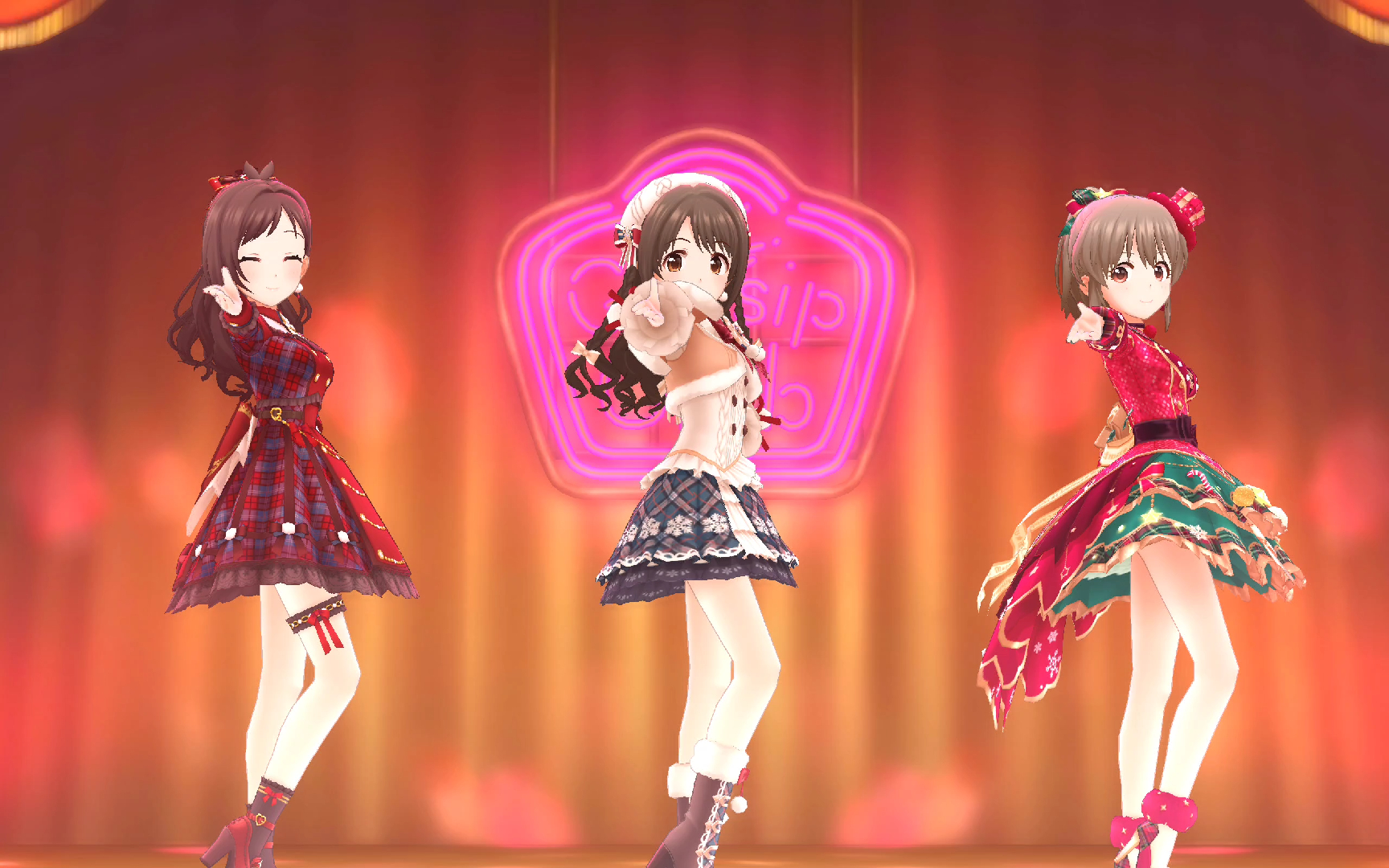 【cgss】gossip club(圣诞 岛村卯月·辻野朱里·堀裕