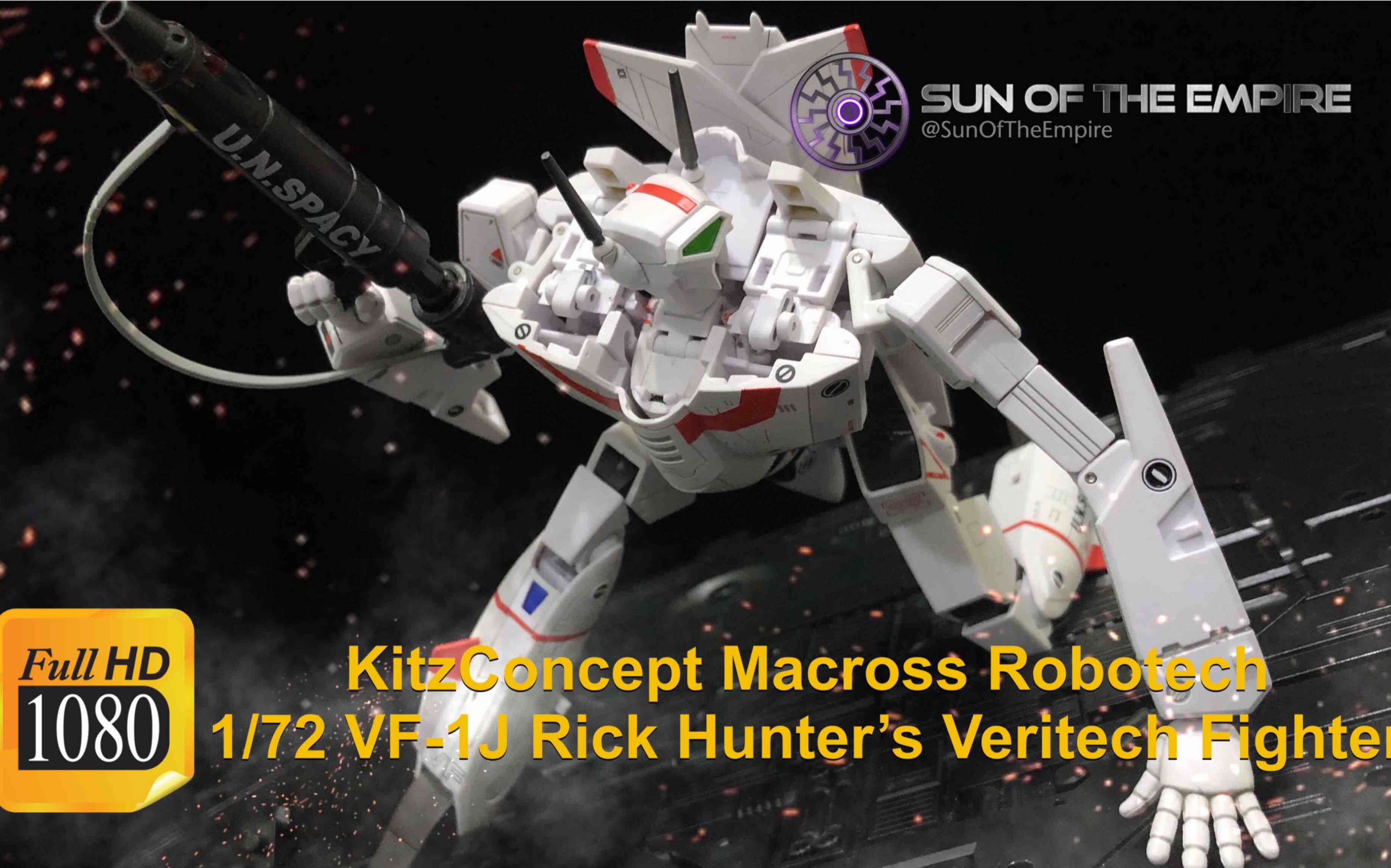 [图]KitzConcept Macross Robotech 太空堡壘1/72 VF-1J Rick Hunter’s Veritech Fighter 207回